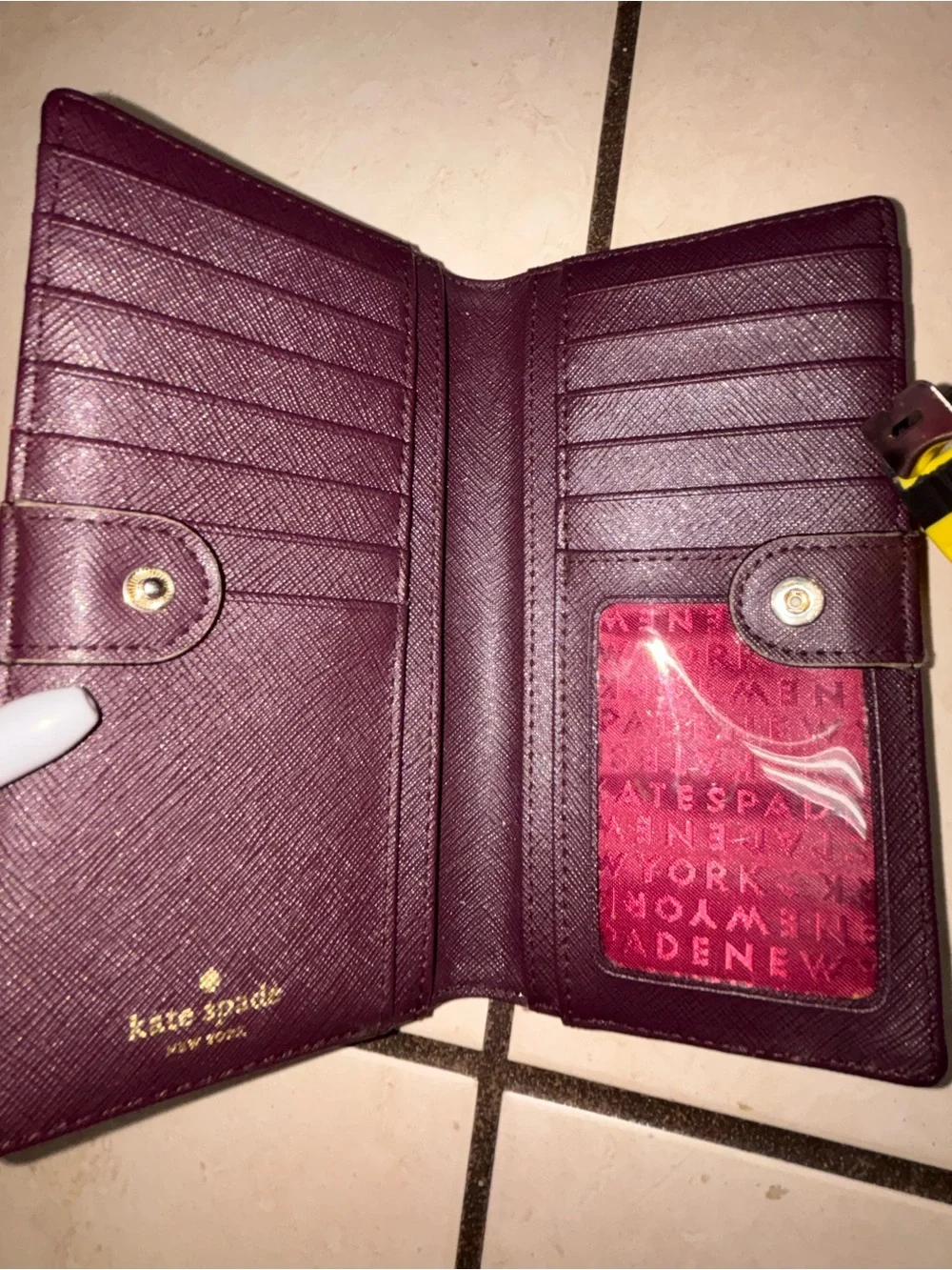 kate spade Leather purse/satchel + matching wallet